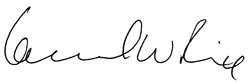 Dr. Rice Signature